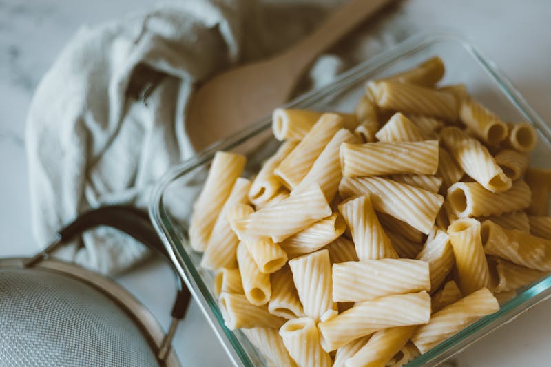 Rigatoni al Pesto - pesto pasta at pizzaluce New York