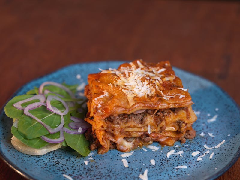 Lasagne della Nonna - grandmother's lasagne at pizza luce
