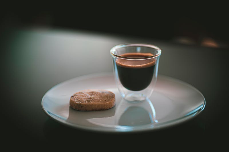 Espresso Doppio - double espresso at pizza luce